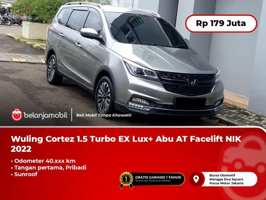[ SUNROOF ]Dp minim wuling Cortez 1.5 Turbo EX Lux+ Abu AT Facelift 22