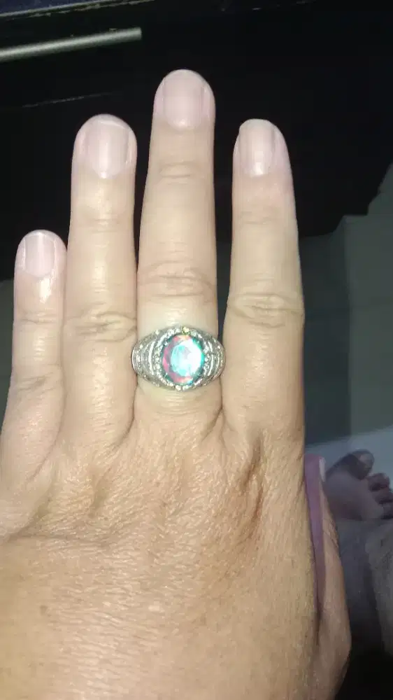 Cincin Batu Mystic Quartz