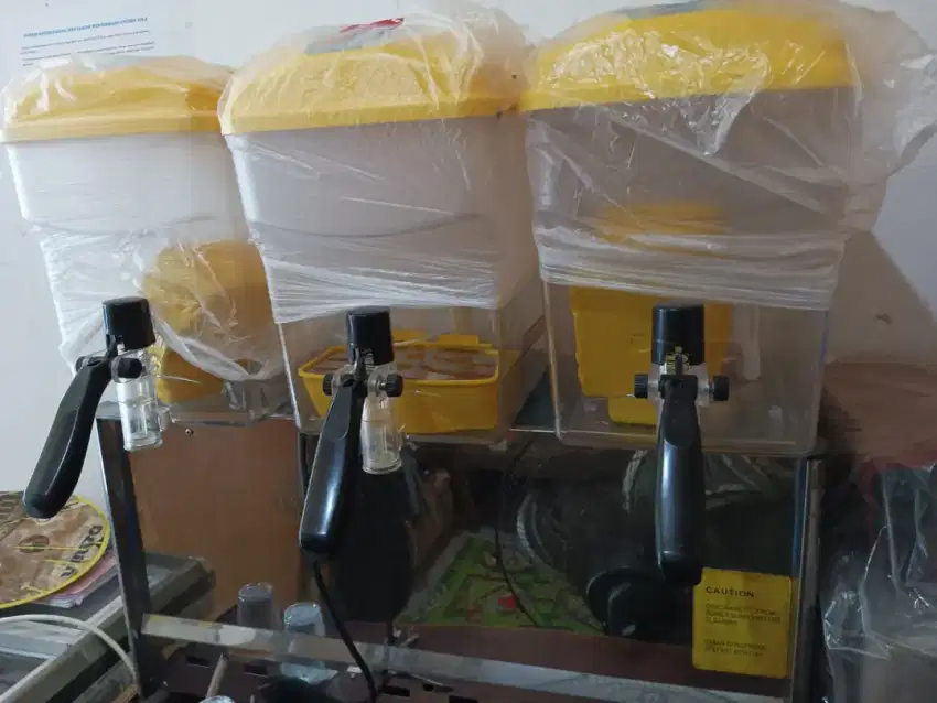 Dispenser juice 3 tabung merk getra