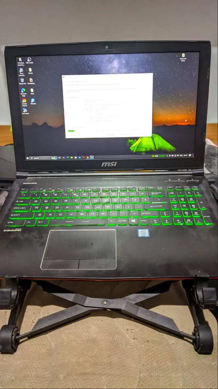 WTS MSI GE62 7RE Apache Pro