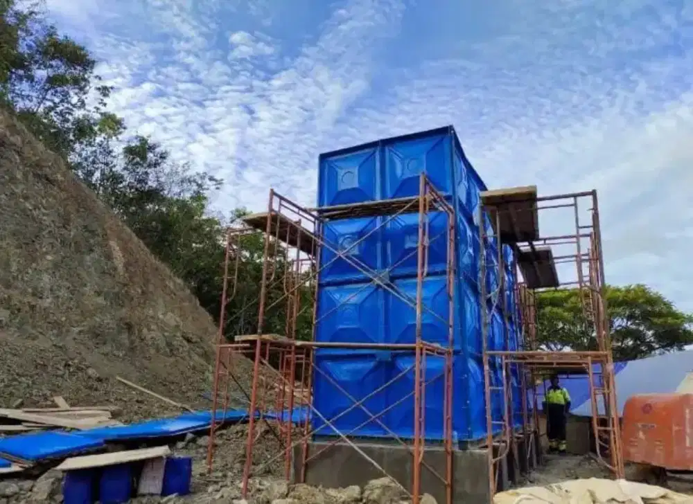 Tangki air fiberglass / Panel tank Fibreglass / Rooftank FRP