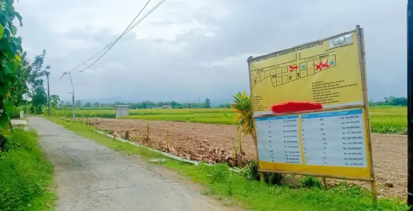 Tanah Kavling Murah Prospek Bagus di Karanganyar