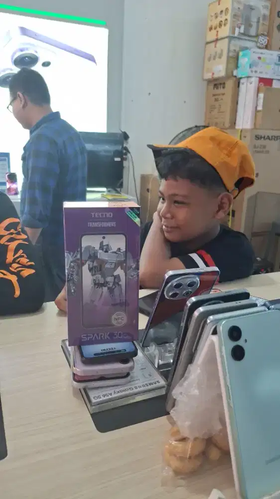 TECNO SPARK 30C GARANSI RESMI