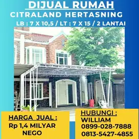 JUAL RUMAH CLUSTER MARON VOGUE CITRALAND HERTASNING MAKASSAR SIAP HUNI