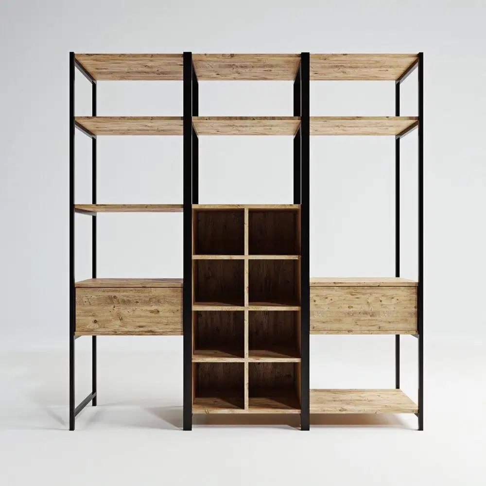 PROMO Rak pakaian minimalis industrial