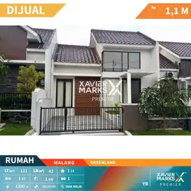 Dijual Rumah Bangunan Baru Siap Huni di Greenland Tidar Malang