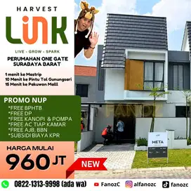 Harvest Link surabaya, perumahan surabaya, rumah modern surabaya