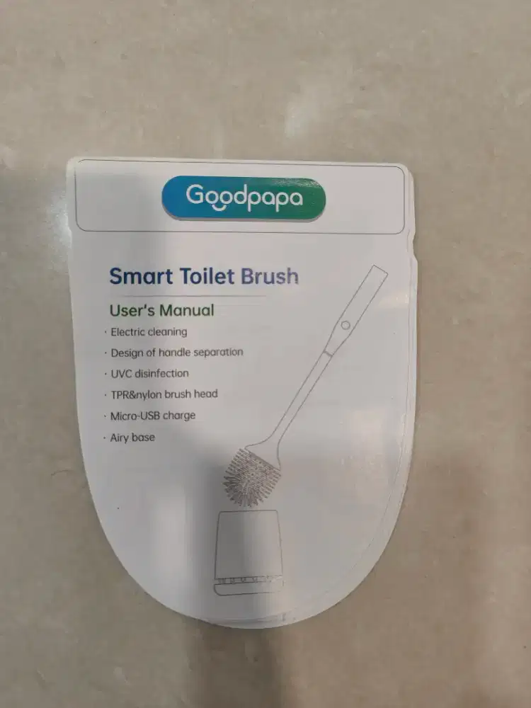 Smart toilet brush