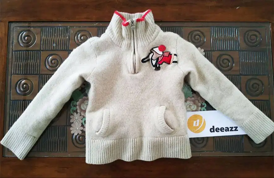 Sweater Anak Half Ziper - Louis Castel