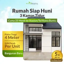 Rumah DP0% di belakang Villa pamulang