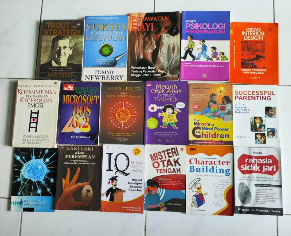 Aneka macam buku