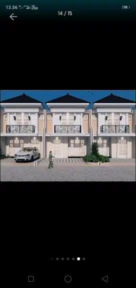 Rumah baru sistem cluster dkt ke kampus UNM UNISMUH Alauddin