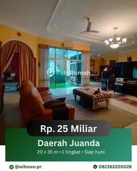 DIJUAL VILLA JALAN IR JUANDA