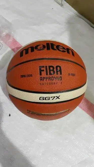 Bola Basket Molten GG7 X Fiba Kompetisi Kulit PVC Import Competation