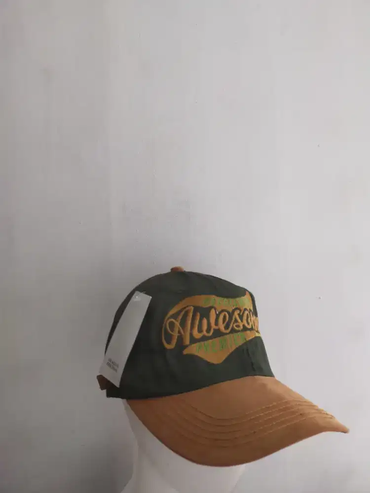 Topi motif fulli katun