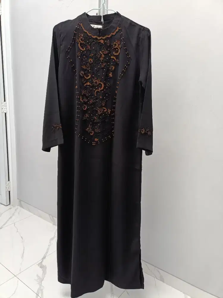 Gamis Hitam Payet