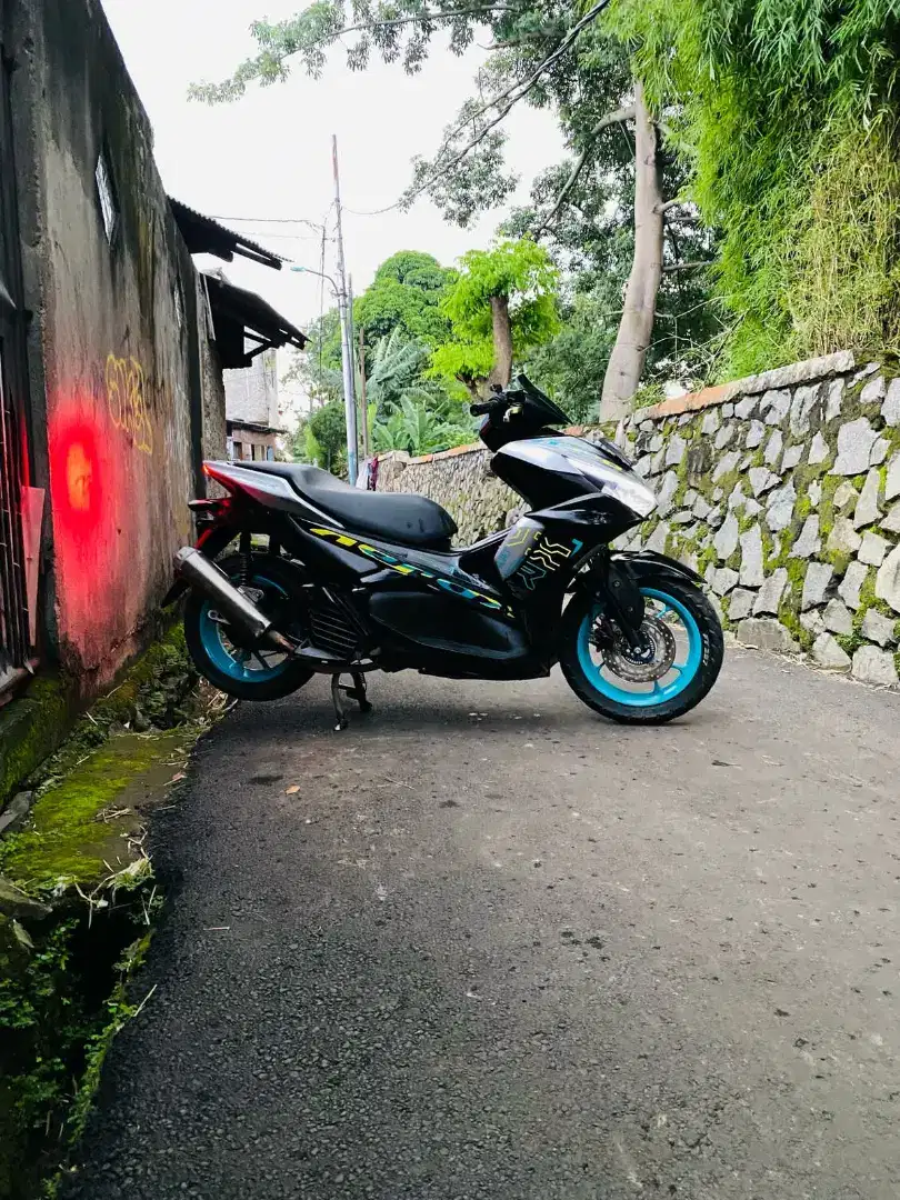 Yamaha All New Aerox 155cc Modif Bluecore Tahun 2021