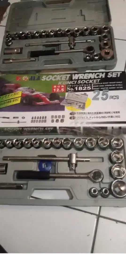 Toolkit untuk mobil motor