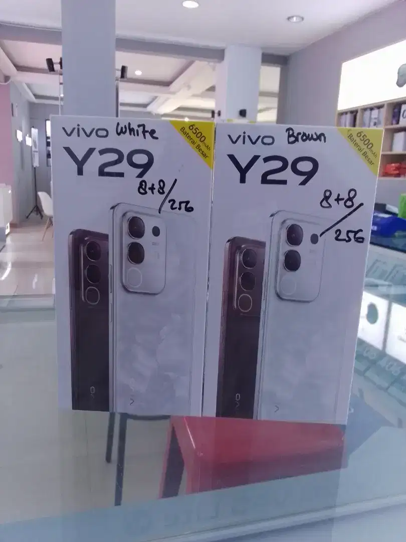 VIVO Y29 Ram 8/256 baterai 6500 & Anti air