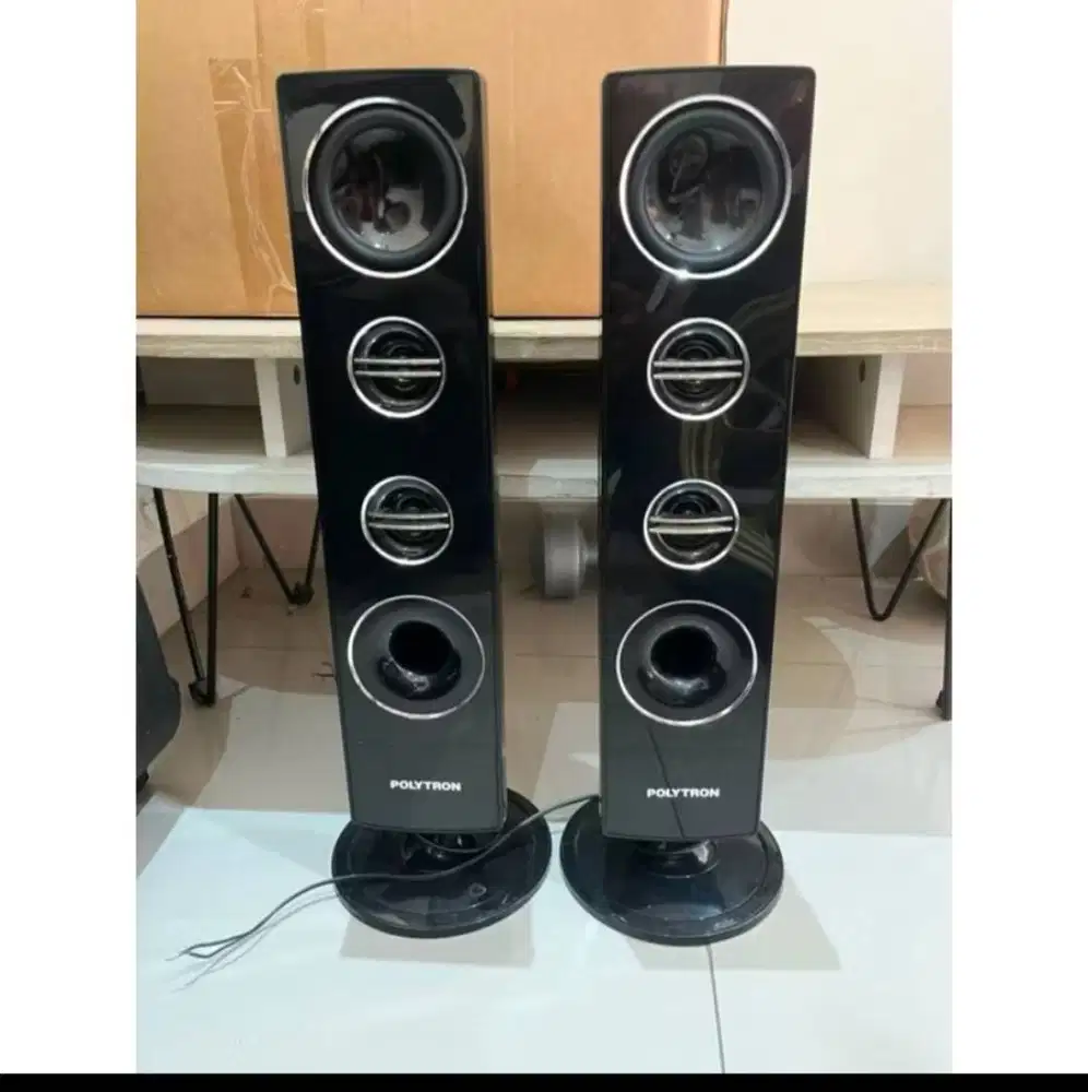 JUAL SPEAKER PASIF TOWER POLYTRON