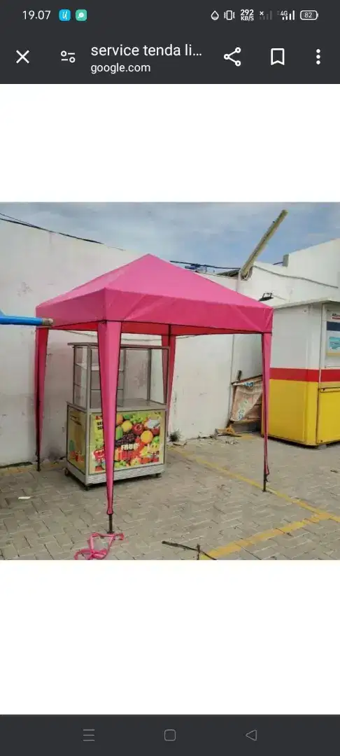 Tenda kaffe 2x2