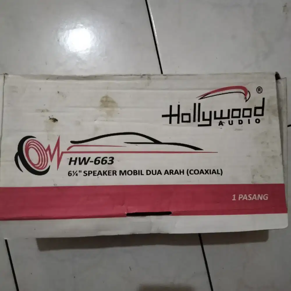 Speaker mobil 2 arah Coaxial