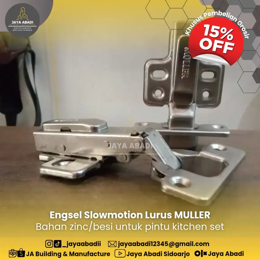 ENGSEL SLOWMOTION HIDROLIK TIPE LURUS MULLER