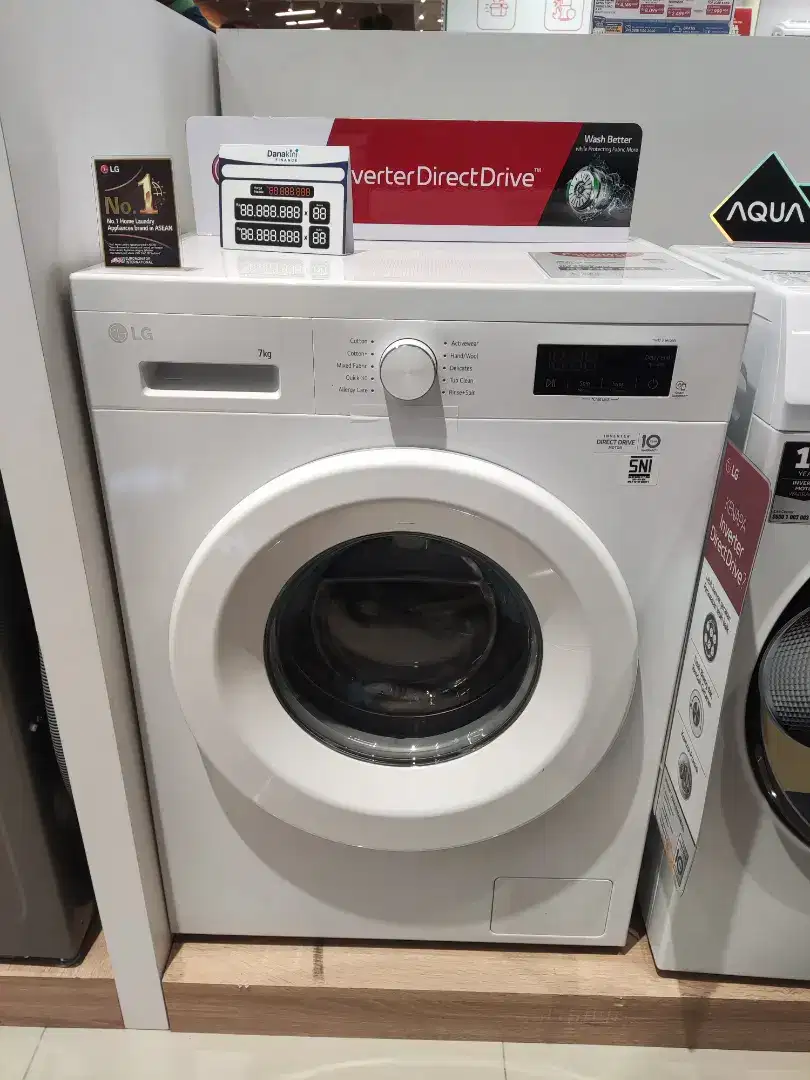 MESIN CUCI FRONT LOADING LG 7KG