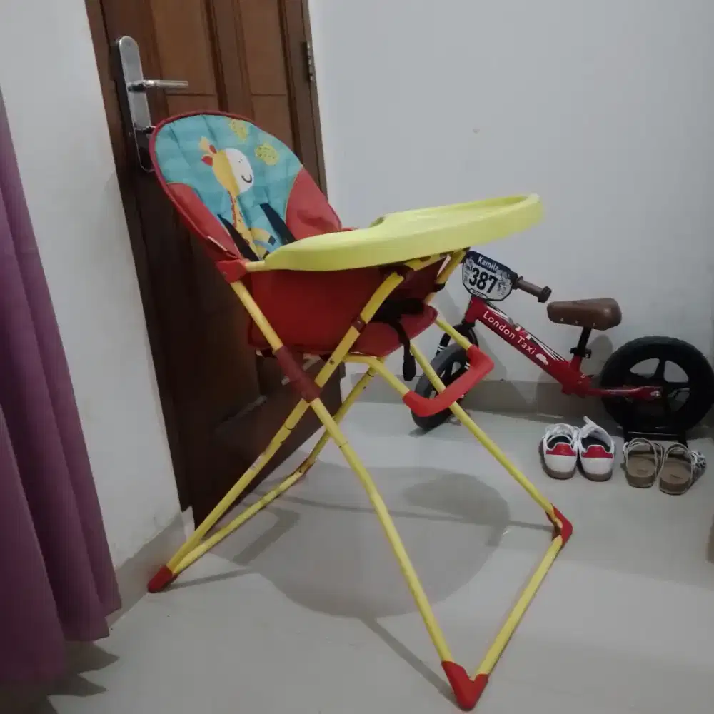 Baby high chair, made in Germany