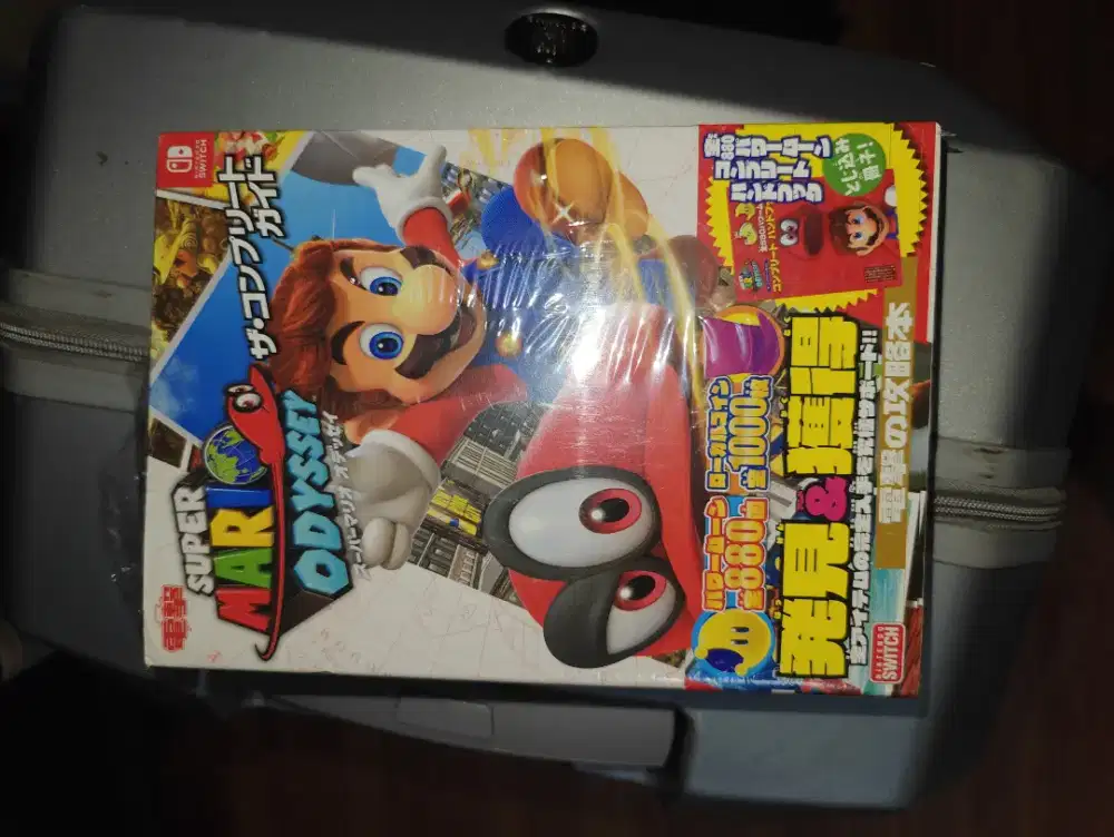 Buku super mario odyssey nintendo switch