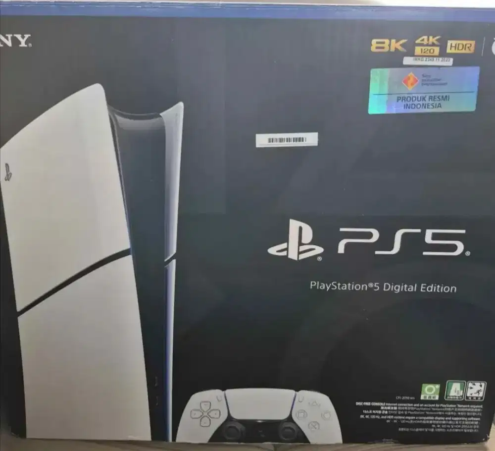 Ps5 slim digital reg indonesia garansi resmi panjang