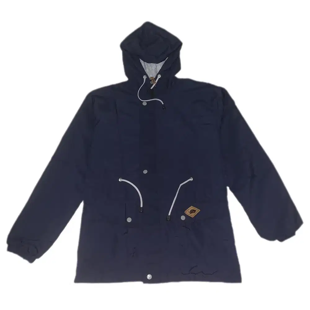 Jaket Parasut 2 Sisi Navy-Grey