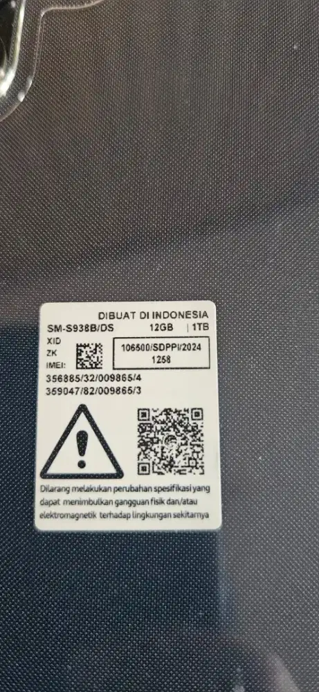 Jual/tt s25 ultra 1tb  fullset sein S25ultra