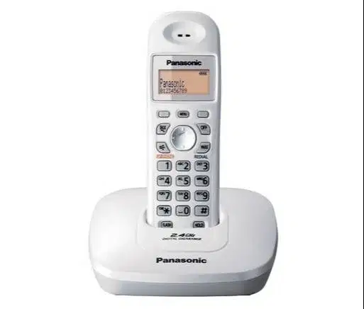 PANASONIC KX-TG3611BX - Telepon Wireless Rumah/Kantor - WHITE
