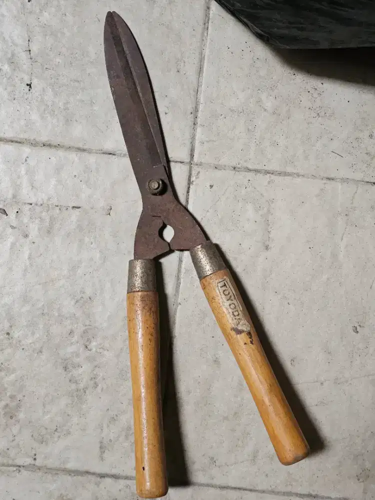 Gunting rumput taman ranting pohon