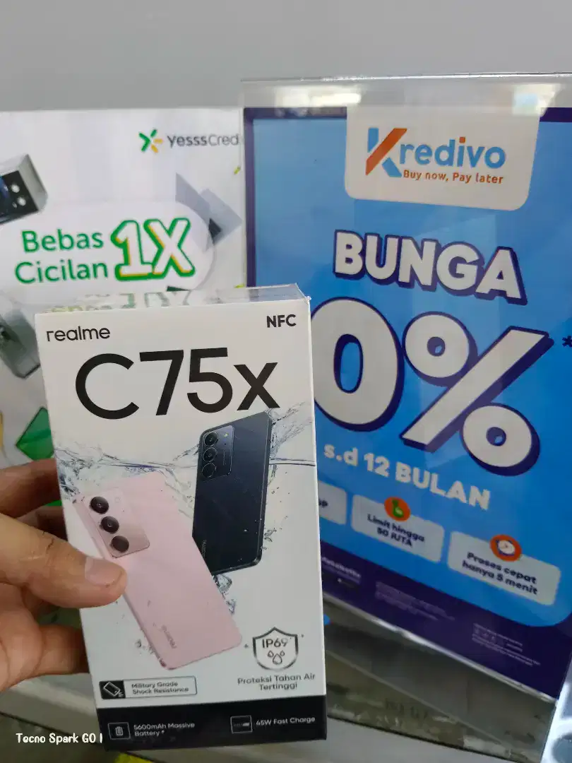REALME C75X 8/128gb Segel Pabrik
