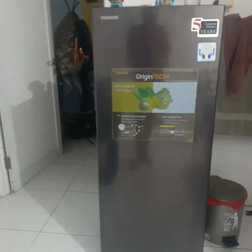 Kulkas 1 Pintu Toshiba 180 Liter GR-RD235CC-DMF(37)