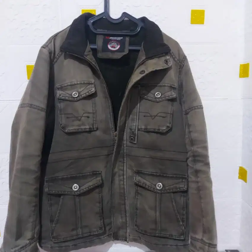 Jaket Tebal Army Look