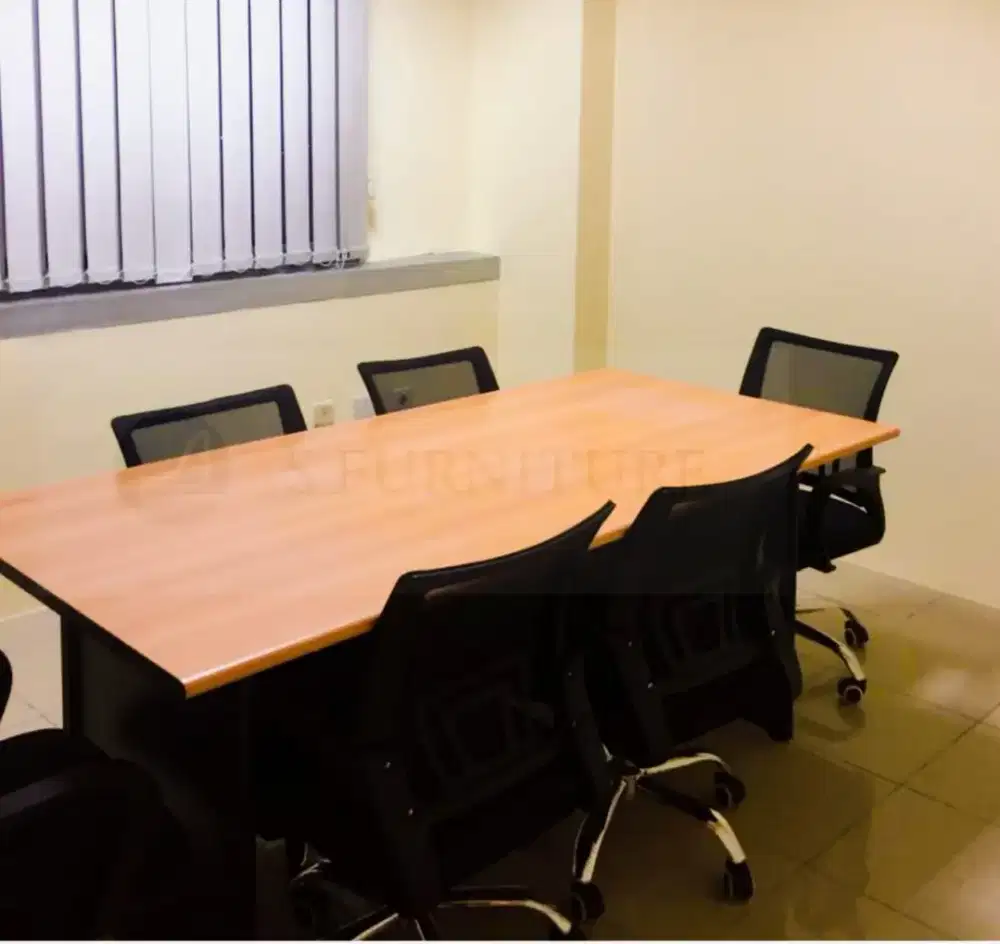 Meja Rapat Panjang 1,8 Meter Baru Free Ongkir Pasang Area Jakarta Cod