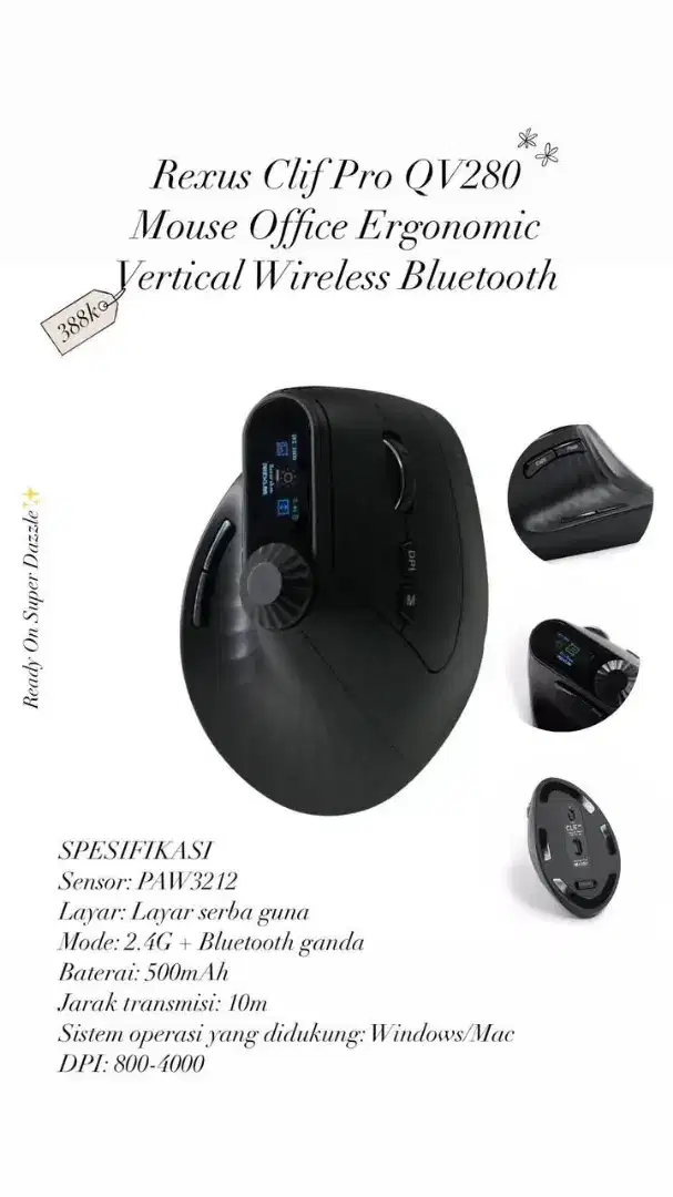 Mouse rexus clif pro