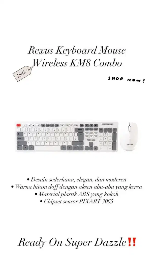 Keyboard rexus KM8