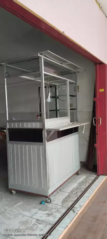 Gerobak alumunium / Rombong Aluminium