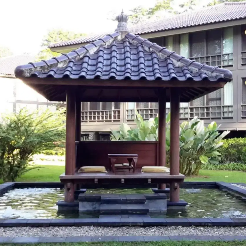Tukang kolam dan gazebo