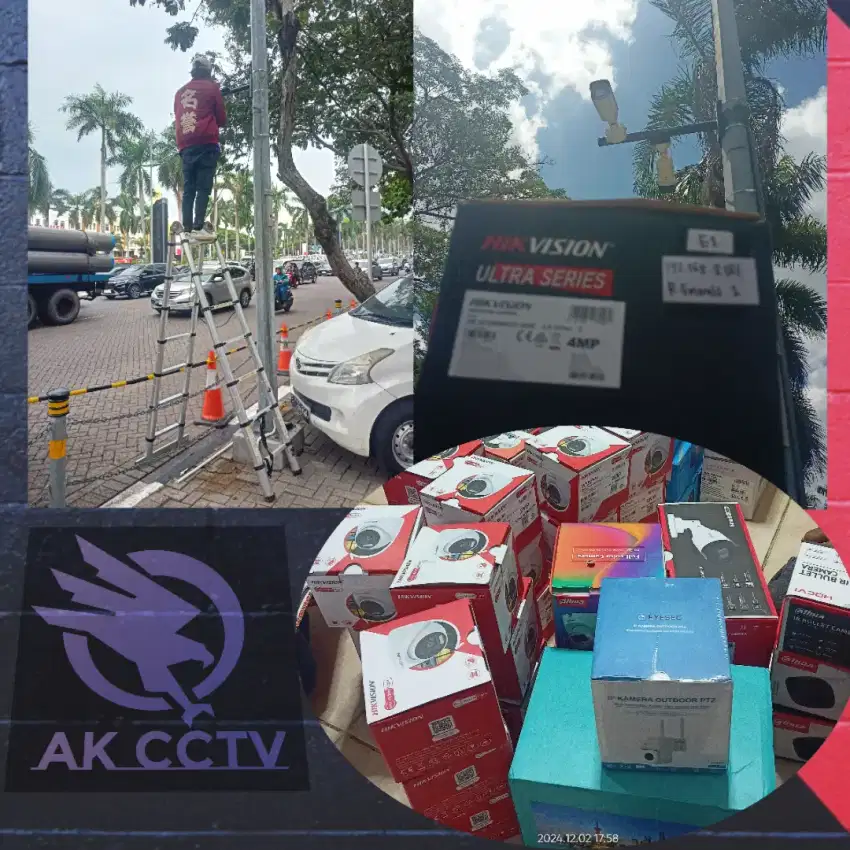 Pasang cctv service cctv seting router