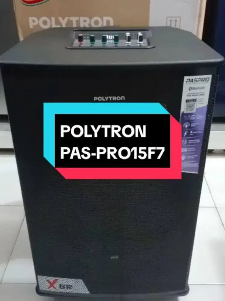 Speaker Polytron 15 inc Pas Pro 15F7 XBR