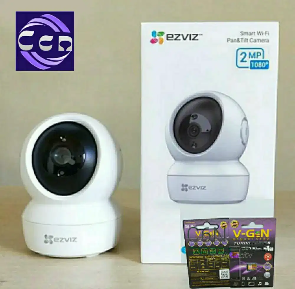 Cctv IP Camera ezviz New Box Segel.