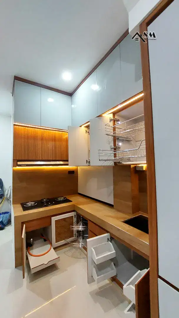 Furniture HPL , Kitchenset , Lemari Pakaian , Backdrop TV , Meja DLL