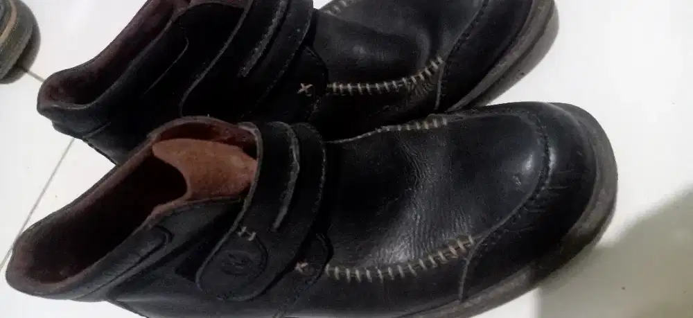 Sepatu boots kulit playboy original 43