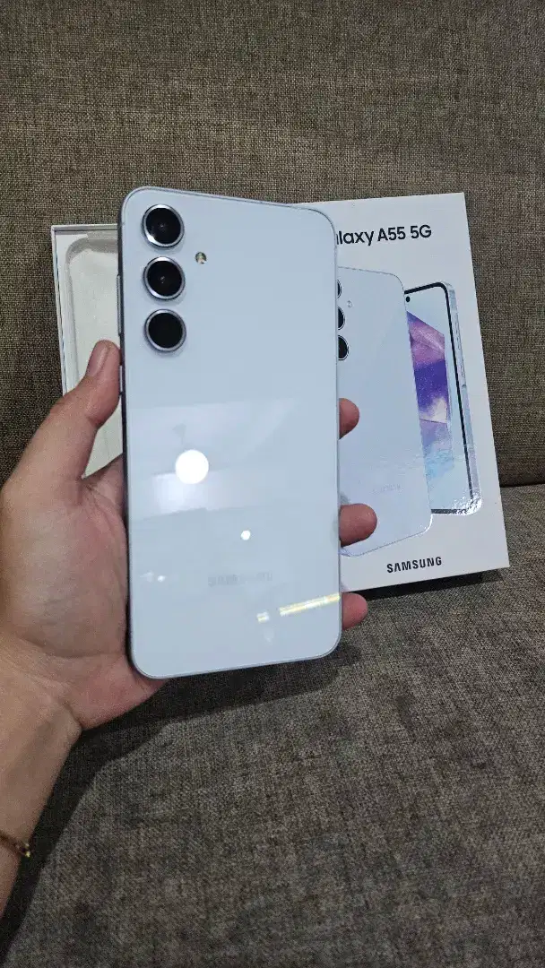 Samsung A55 5g, 8/256, Fullset, sein, seken