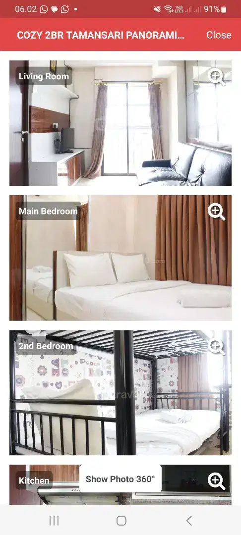 Jual Rugi Apartemen Tamansari Panoramic
